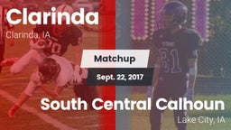 Matchup: Clarinda vs. South Central Calhoun 2017