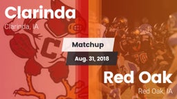 Matchup: Clarinda vs. Red Oak  2018