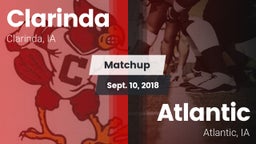 Matchup: Clarinda vs. Atlantic  2018