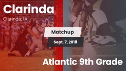 Matchup: Clarinda vs. Atlantic 9th Grade 2018