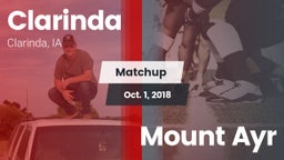 Matchup: Clarinda vs. Mount Ayr 2018