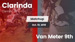Matchup: Clarinda vs. Van Meter 9th 2018
