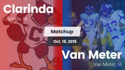 Matchup: Clarinda vs. Van Meter  2018