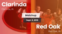 Matchup: Clarinda vs. Red Oak  2019