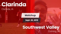Matchup: Clarinda vs. Southwest Valley  2019