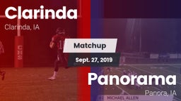 Matchup: Clarinda vs. Panorama  2019