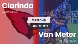 Matchup: Clarinda vs. Van Meter  2019