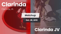 Matchup: Clarinda vs. Clarinda  JV 2019