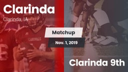 Matchup: Clarinda vs. Clarinda  9th 2019