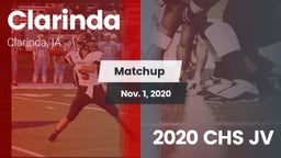 Matchup: Clarinda vs. 2020 CHS JV 2020