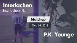 Matchup: Interlachen vs. P.K. Younge 2016