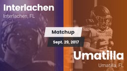 Matchup: Interlachen vs. Umatilla  2017