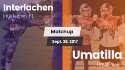 Matchup: Interlachen vs. Umatilla  2017