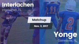 Matchup: Interlachen vs. Yonge  2017
