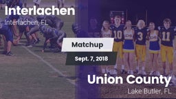 Matchup: Interlachen vs. Union County  2018