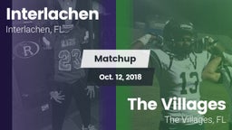 Matchup: Interlachen vs. The Villages  2018