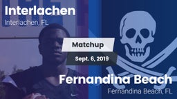 Matchup: Interlachen vs. Fernandina Beach  2019