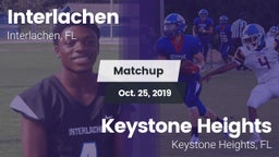 Matchup: Interlachen vs. Keystone Heights  2019