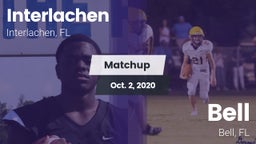 Matchup: Interlachen vs. Bell  2020