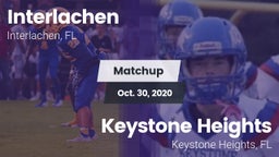 Matchup: Interlachen vs. Keystone Heights  2020