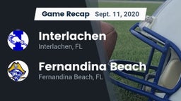 Recap: Interlachen  vs. Fernandina Beach  2020