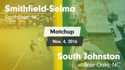 Matchup: Smithfield-Selma vs. South Johnston  2016