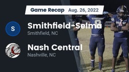 Recap: Smithfield-Selma  vs. Nash Central  2022