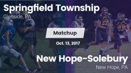 Matchup: Springfield Township vs. New Hope-Solebury  2017