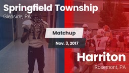 Matchup: Springfield Township vs. Harriton  2017