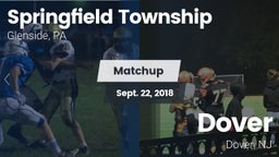 Matchup: Springfield Township vs. Dover  2018