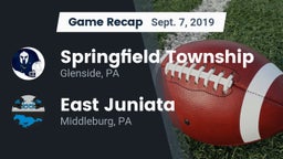 Recap: Springfield Township  vs. East Juniata 2019