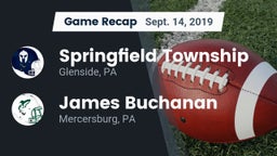 Recap: Springfield Township  vs. James Buchanan  2019