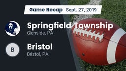 Recap: Springfield Township  vs. Bristol  2019