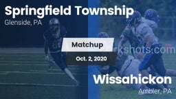 Matchup: Springfield Township vs. Wissahickon  2020
