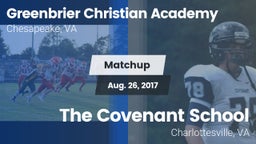 Matchup: Greenbrier Christian vs. The Covenant School 2017