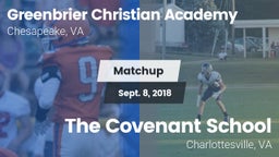 Matchup: Greenbrier Christian vs. The Covenant School 2018