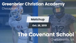 Matchup: Greenbrier Christian vs. The Covenant School 2019