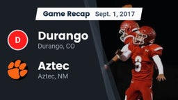 Recap: Durango  vs. Aztec  2017