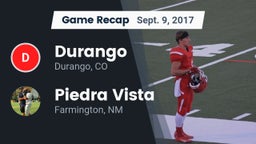 Recap: Durango  vs. Piedra Vista  2017