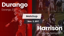 Matchup: Durango  vs. Harrison  2017