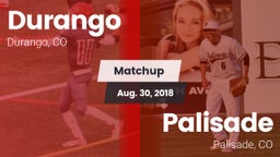 Matchup: Durango  vs. Palisade  2018