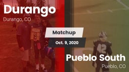 Matchup: Durango  vs. Pueblo South  2020