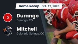 Recap: Durango  vs. Mitchell  2020