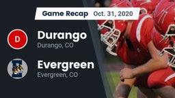 Recap: Durango  vs. Evergreen  2020
