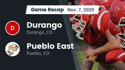 Recap: Durango  vs. Pueblo East  2020