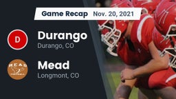 Recap: Durango  vs. Mead  2021