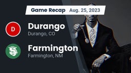 Recap: Durango  vs. Farmington  2023