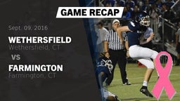 Recap: Wethersfield  vs. Farmington  2016