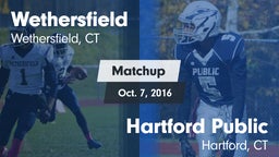 Matchup: Wethersfield vs. Hartford Public  2016