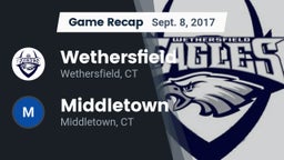 Recap: Wethersfield  vs. Middletown  2017
